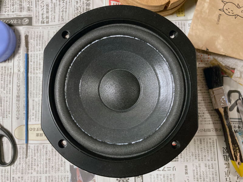 ノリを乾燥させるとこのような感じに