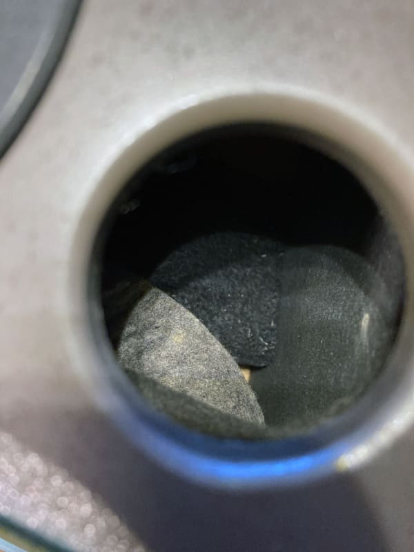 改造前のダクト部分