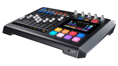 TASCAM、手軽に4人同時ポッドキャスト収録/編集できる「Mixcast