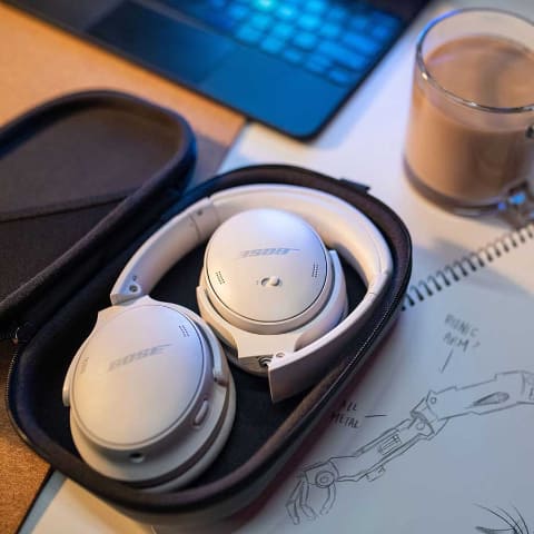 Bose QuietComfort 45 QC45 ワイヤレスヘッドセット Bose QC45ワイヤレスヘッドホン ブラック Bose QuietComfort 45