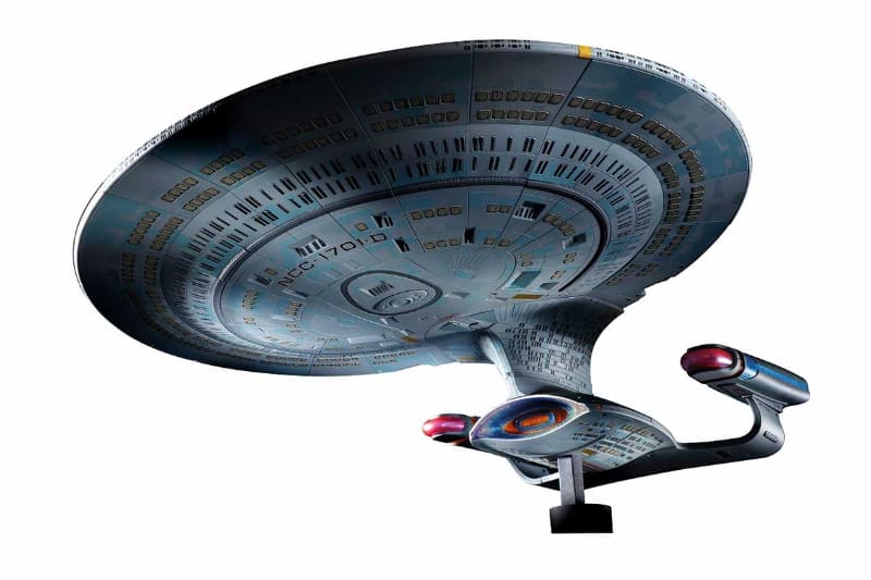 「U.S.S.エンタープライズNCC-1701-D」<br><span class="fnt-70">(C)TM & (C) 2021 CBS Studios Inc. STAR TREK and related marks and logos are trademarks of CBS Studios Inc. All Rights Reserved.</span>