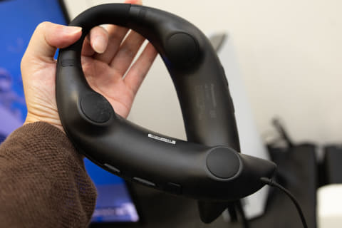 パナソニック、ゲーミングネックスピーカー。FF XIVサウンド