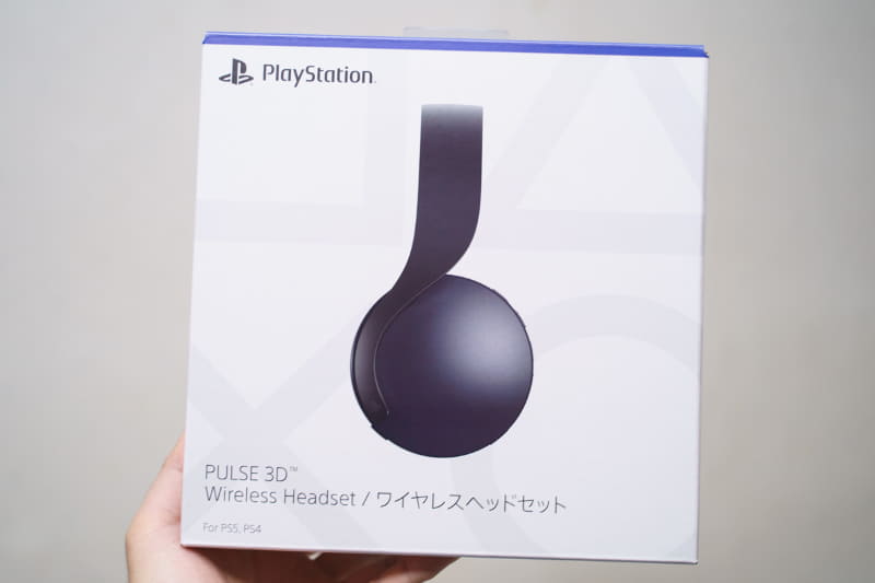 「PULSE 3D ワイヤレスヘッドセット」の新色「ミッドナイト ブラック」パッケージ