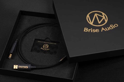 BriseAudio、音質を追求したオーディオ用USBケーブル。約8.8万円から
