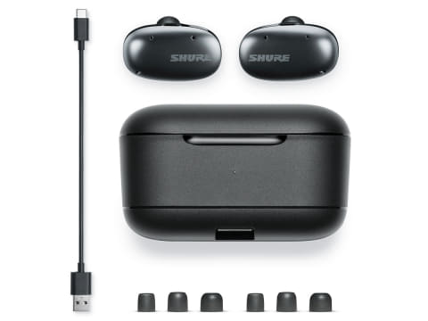 ジャンク品　SHURE シュア AONIC FREE 完全ワイヤレス Yahoo!オークション - 【ジャンク品】SHURE シュア AONIC FREE 完全ワ