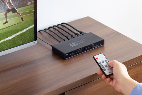 未開封品 2台セット HDMI 切替器 4入力 2出力 SW-HDR42H SANWA SUPPLY（サンワサプライ） HDMI切替分配器 4入力2出力 4K 手動