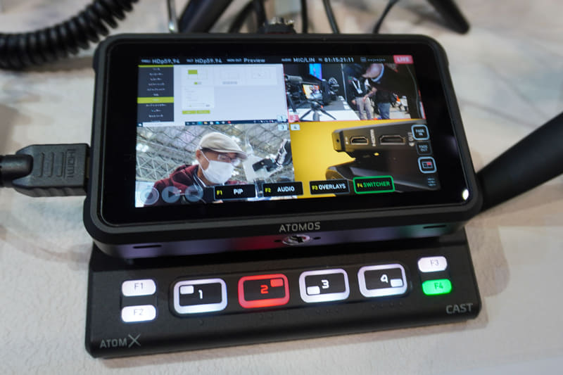 NINJA Vの拡張モジュール「AtomX CAST」