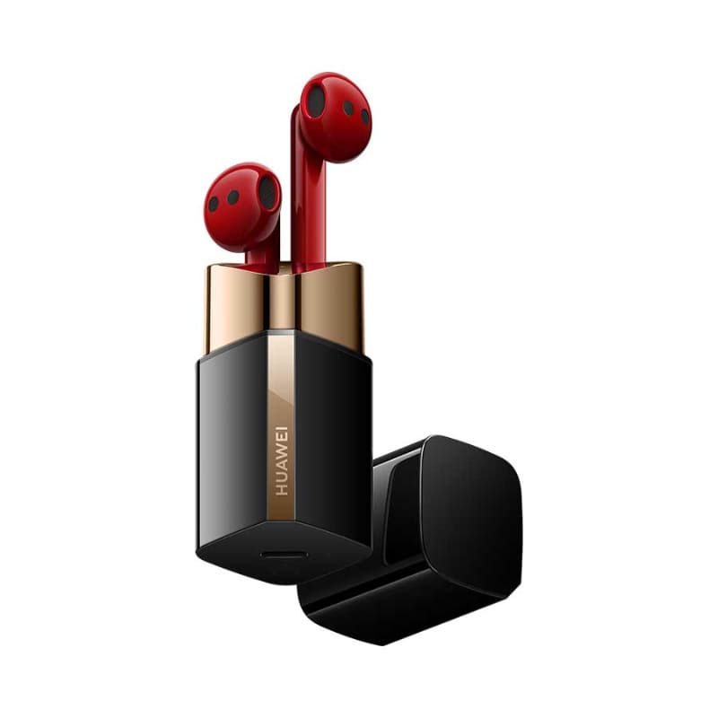 リップスティック型ケースの完全ワイヤレスイヤフォン「HUAWEI FreeBuds Lipstick」