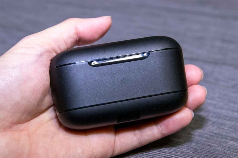 充電ケースはかなり大柄