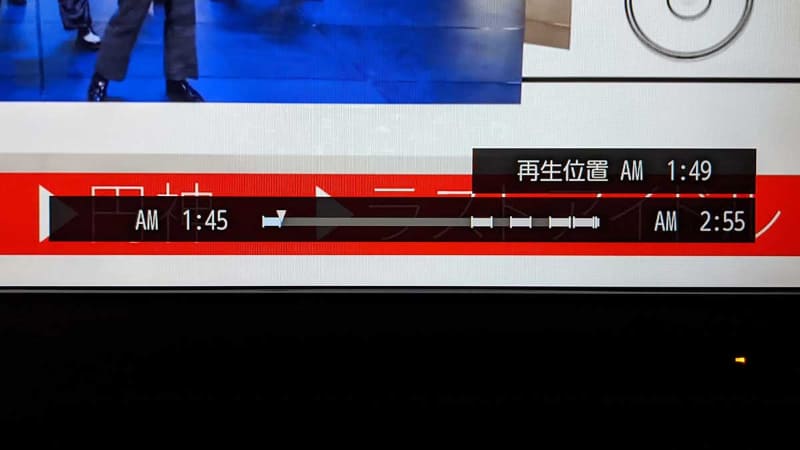 このプログレスバーのうち、白い部分がスキップの対象