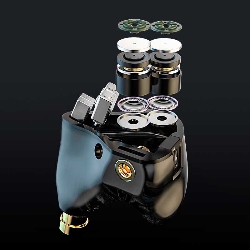 合計6ドライバーを搭載する