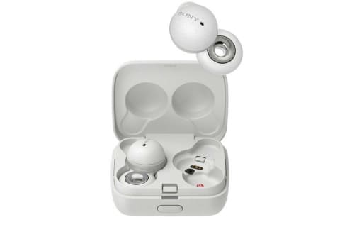 ソニー、ドライバに“穴があいた”新スタイルイヤフォン「LinkBuds