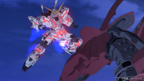 お台場実物大ユニコーンガンダムの壁面映像、最新作公開 - AV Watch