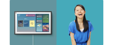 Amazon「Echo Show 15」は“一家のまとめ役”。ビジュアルIDが魅力 - AV