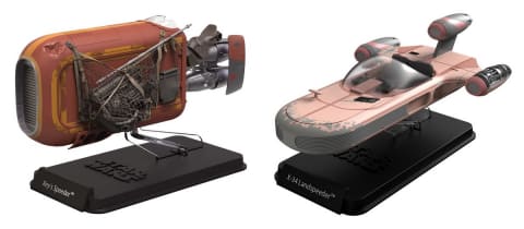 スターウォーズ」ダイキャストモデル全80種。デアゴスティーニ