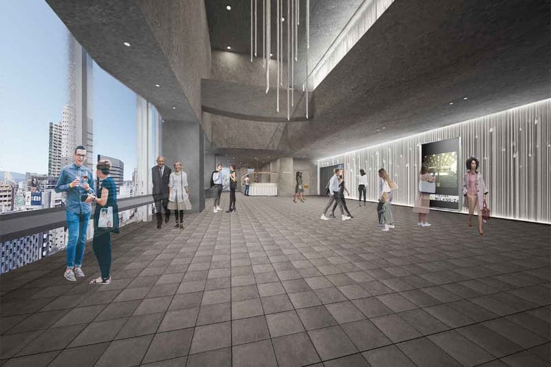 ホワイエ イメージパース