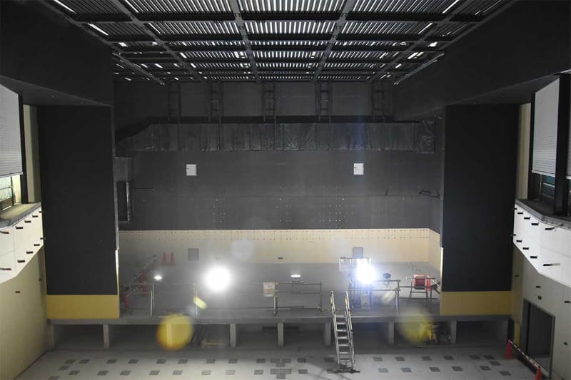 建設中の「Zepp Shinjuku(TOKYO)」