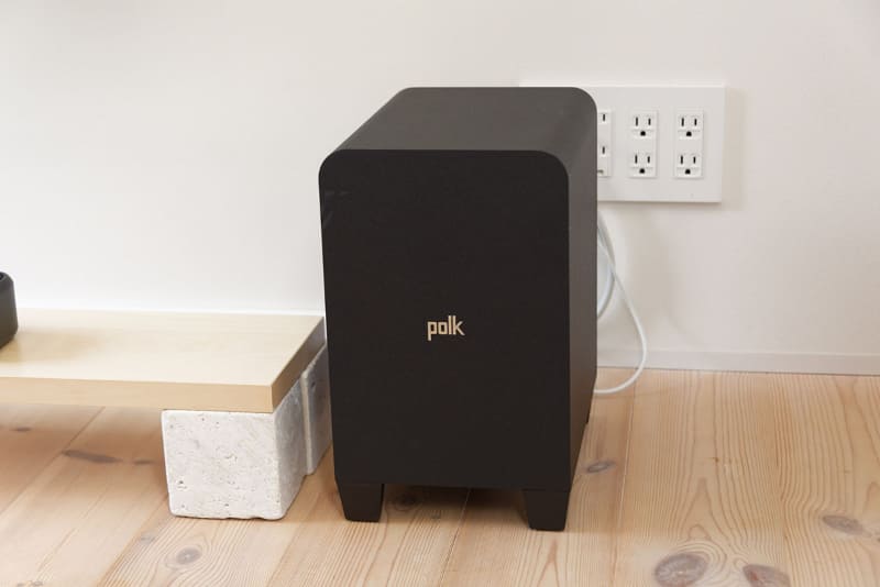 別体のワイヤレスサブウーファー