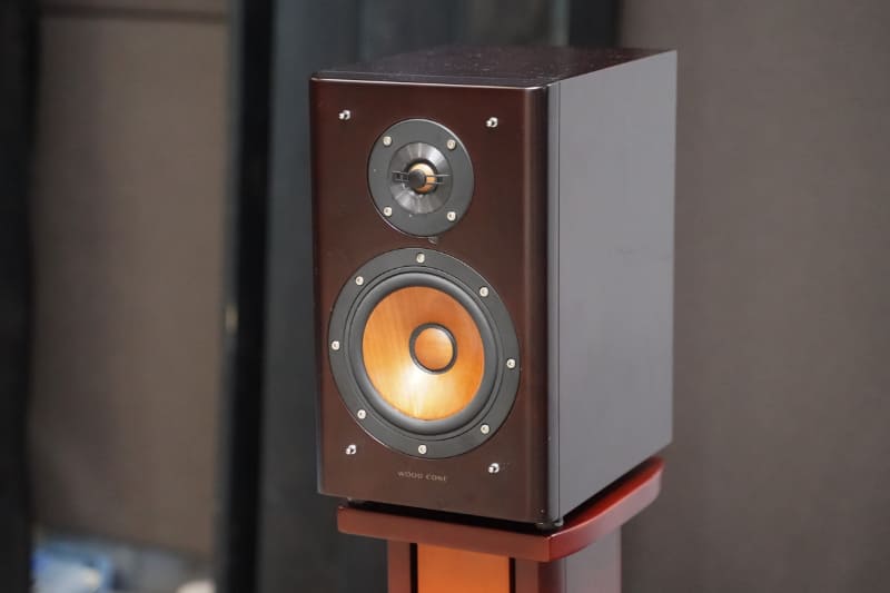 新ウッドコーンオーディオシステムのスピーカー試作機