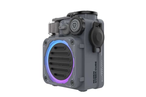 サイバーな雰囲気を演出する」ライト付きBluetoothスピーカー - AV Watch