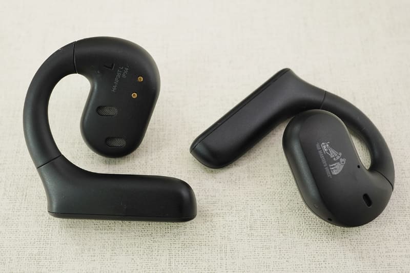 バッテリー部が細身のボディ