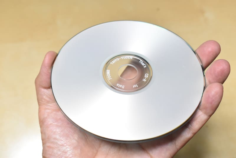 WAVデータをオーディオCDに焼き、それをリッピングした