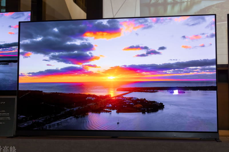 4K有機EL「X9900L」のメインボード。中央左のチップが画像処理エンジン「ZRα」