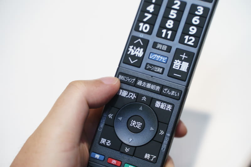 リモコンに搭載された『初めにジャンプ』ボタン