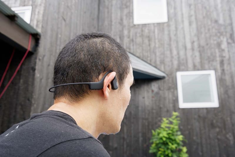 バイクの後、めちゃくちゃ汗をかいたままランニングへ