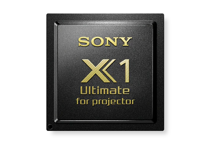 プロジェクター向けにカスタマイズした「X1 Ultimate for projector」。業務用モデル「VPL-GTZ380」にも搭載されている
