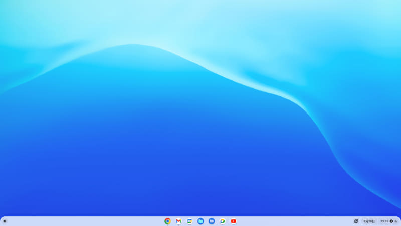 ChromeOS Flexの画面