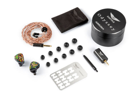 AK×Empire Ears初コラボ「Odyssey」。骨伝導・静電含む10ドライバ - AV