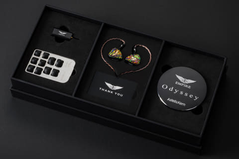 AK×Empire Ears初コラボ「Odyssey」。骨伝導・静電含む10ドライバ - AV