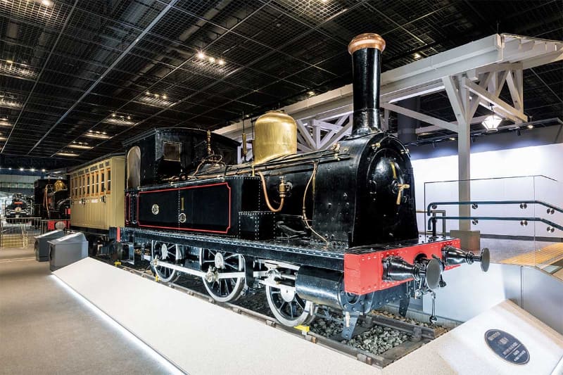 鉄道博物館に展示中の1号機関車