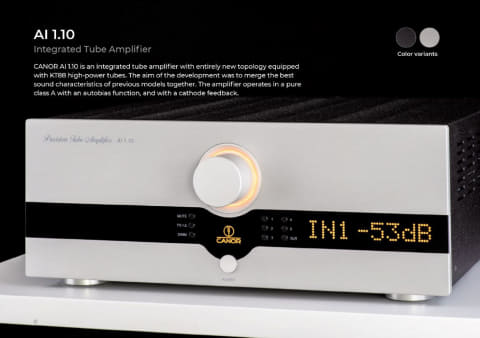タクトシュトック、真空管スペシャリスト「CANOR AUDIO」取扱