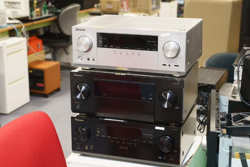 OTKKのオフィスには、過去の名機も沢山ある