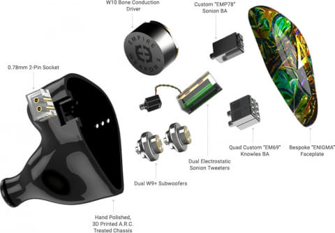 AK×Empire Earsイヤフォン「Odyssey」11月12日発売。国内30台限定 - AV