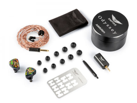 AK×Empire Earsイヤフォン「Odyssey」11月12日発売。国内30台限定 - AV