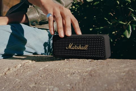 【7月11日まで】Marshall Emberton II ワイヤレススピーカー Marshall Emberton II Black and Steel｜ミュージックランドKEY