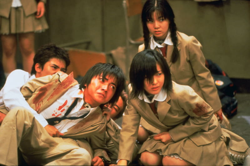 映画「バトル・ロワイアル」<br><span class="fnt-70">(c)2000「バトル・ロワイアル」製作委員会</span>