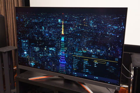 最強書斎モニタ!?“有機EL”搭載BenQ「EX480UZ」でゲームと映画を満喫