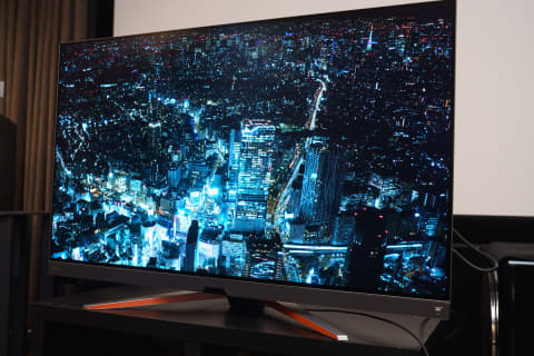 ディスプレイ・モニター本体 BENQ EX480UZ BenQ、48型4K有機ELゲーミングモニター「EX480UZ」を本日1/6発売