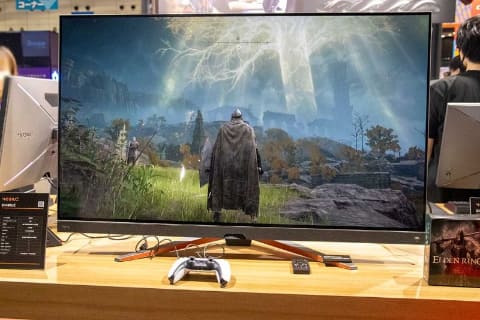 BenQ、MOBIUZ初“4K/120Hz有機EL”48型ゲーミングディスプレイ