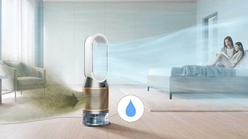 ダイソンの加湿空気洗浄機「Dyson Purifier Humidify+Cool Formaldehyde」