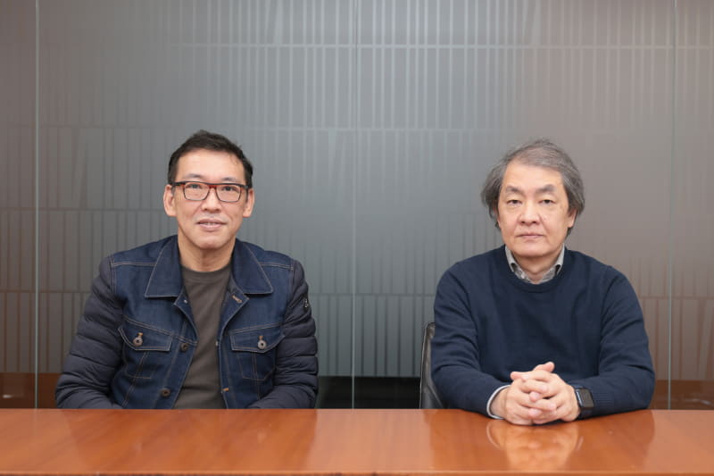 本田雅一氏(左)と山之内正氏