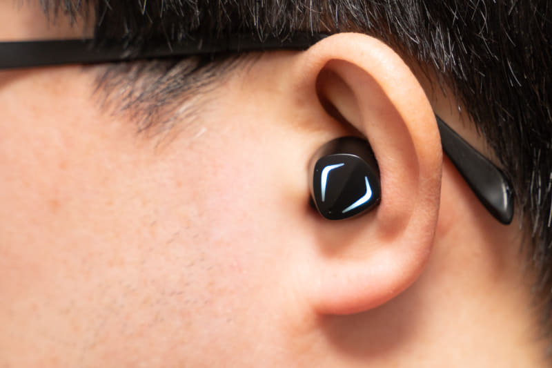 ブラックの装着イメージ