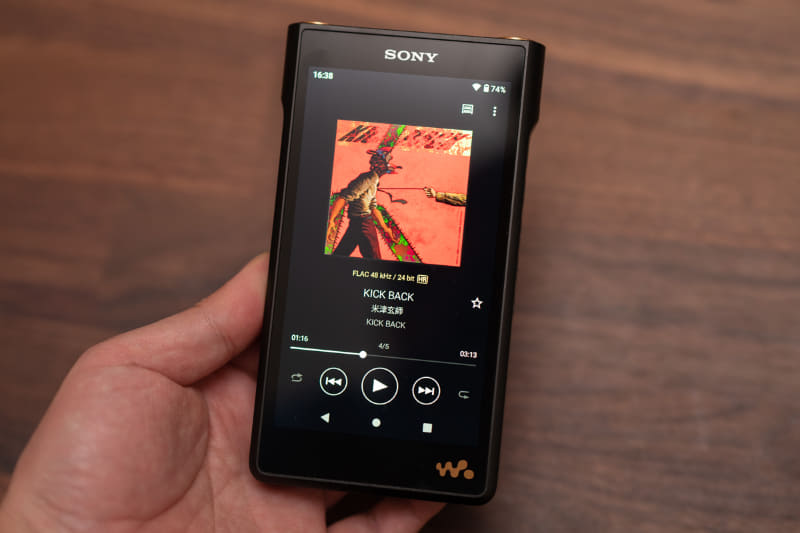 上位機のNW-WM1AM2