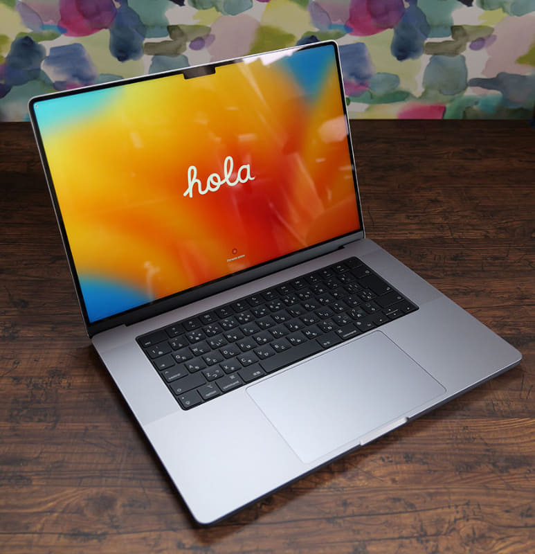 発表後すぐに購入した新MacBook Pro 16インチスペースグレイモデル