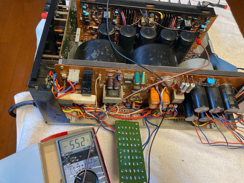 マイナス側の電圧は問題ないようだ