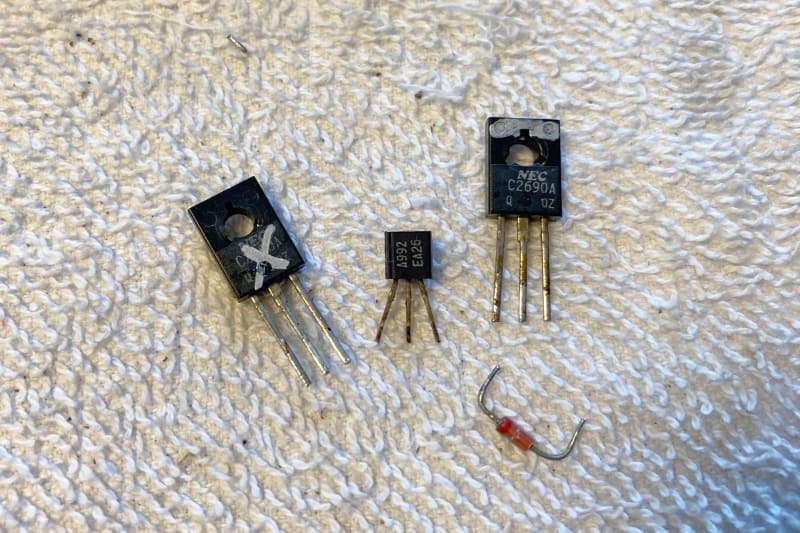 壊れていた部品